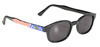 motorcycle sunglasses KD's FLAG FRAME/SMOKE LENS