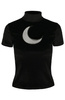 short sleeve T-Shirt RESTYLE CRESCENT VELVET