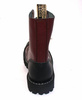 combat boots STEEL 105/106/O FULL BURGUNDY/ENDS BLACK