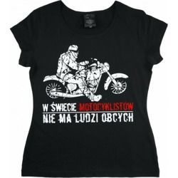 koszulka krótki rękaw CHOPPERS DIVISION Świat Motocyklistów Lady