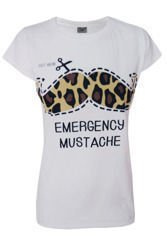 short sleeve T-Shirt DARKSIDE EMERGENCY MOUSTACHE