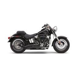 tłumik system 2-2 THORCAT-COBRA HD Softail Norma Euro 4 Speedster Short Swept Exhaust Black 973399