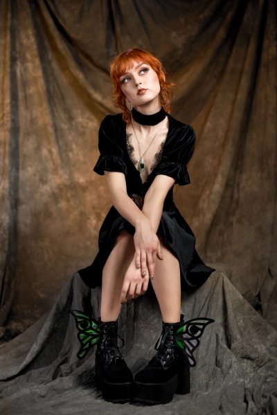 sukienka RESTYLE Midnight Flora