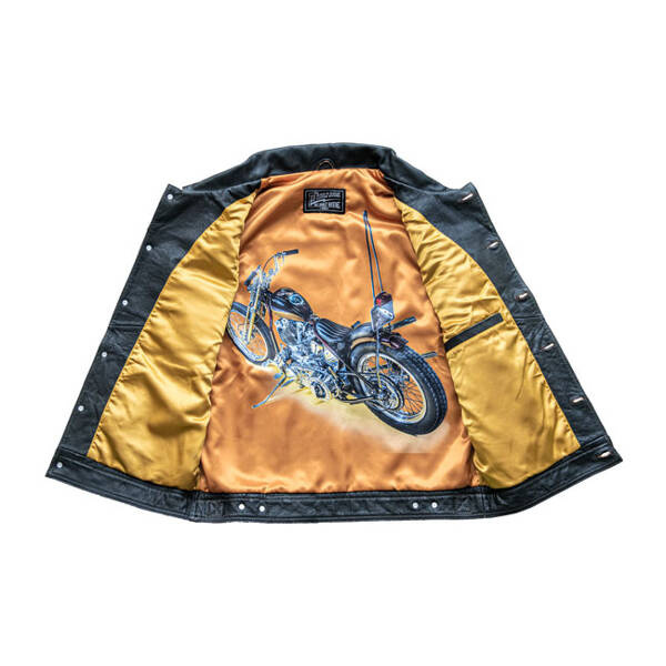 kamizelka motocyklowa 13 AND A HALF MAGAZINE Blood Moon Black