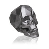 świeca CANDELLANA Skull Low-Poly Steel Big