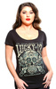 short sleeve T-Shirt LUCKY 13 MADERA MUERTA