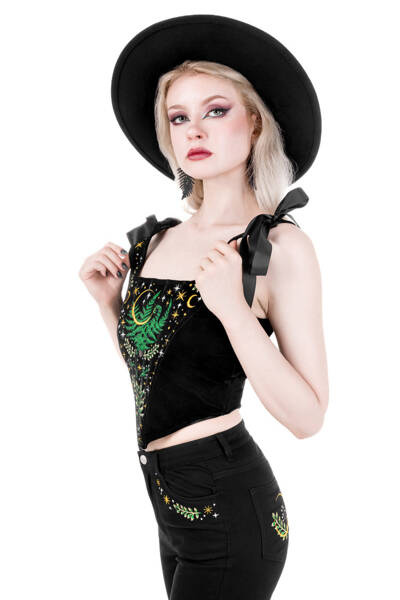 gorsetowa kamizelka RESTYLE Herbal Corset