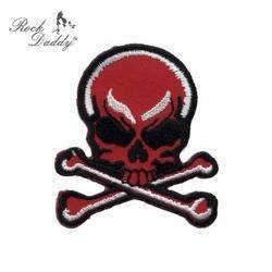 Naszywka ROCK DADDY Red Skull No Jaw