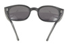 motorcycle sunglasses X-KD's MATTE BLACK/POLARIZED GREY LENS