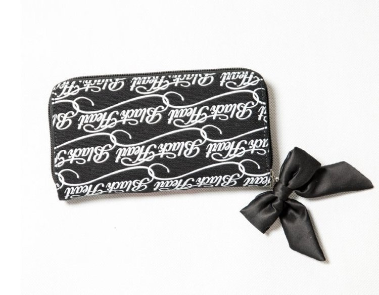 portfel BLACK HEART Holister