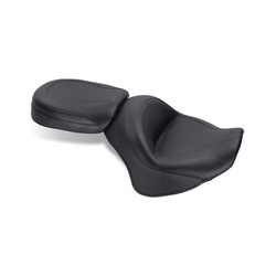 Mustang wide touring vintage seat plain black 8111731