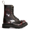 combat boots STEEL 105/106/O/ RED/BLACK