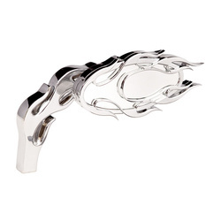 prawe lusterko motocyklowe ARLEN NESS Uniwersalne Ness Flamed Chrom 959489