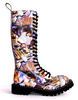 combat boots STEEL 139/140/O FULL GRAFFITI