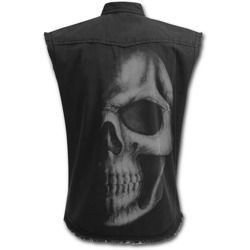 kamizelka SPIRAL Shadow Skull Grey