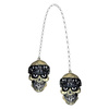 brelok na lusterko samochodowe LETHAL THREAT Dangler Bandana Skull