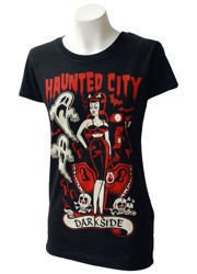 short sleeve T-Shirt DARKSIDE HAUNTED CITY