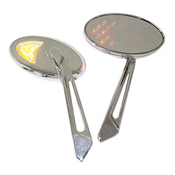 motorcycle mirrors with turn signal MCS HD All Models LED 980624