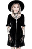 dress RESTYLE Black Velvet Sweetheart Dress
