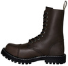 combat boots STEEL 105/106/O CRAZY BROWN