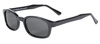 motorcycle sunglasses KD's BLACK/POLARIZED GREY LENS