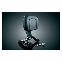 multi-purpose rider & passenger backrest & luggage rack KURYAKYN HD Touring/Trike/Dyna/Softail/Sportster Chrome 542353