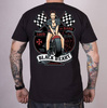 short sleeve T-Shirt BLACK HEART Loud and Hard