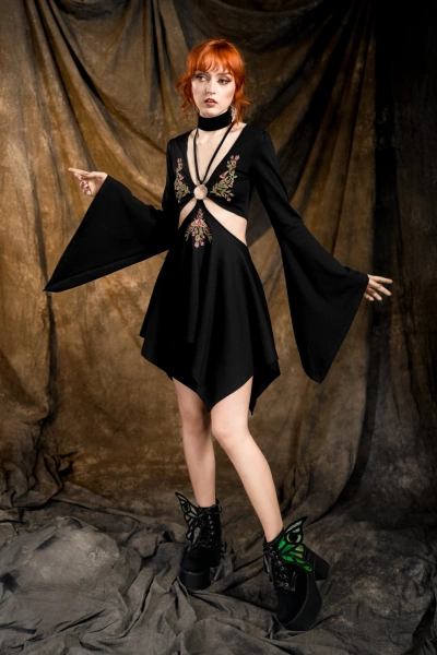 sukienka mini RESTYLE Forgotten Gardens