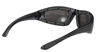 motorcycle sunglasses KICKSTART Cruise Smoke Lens/Black Frame
