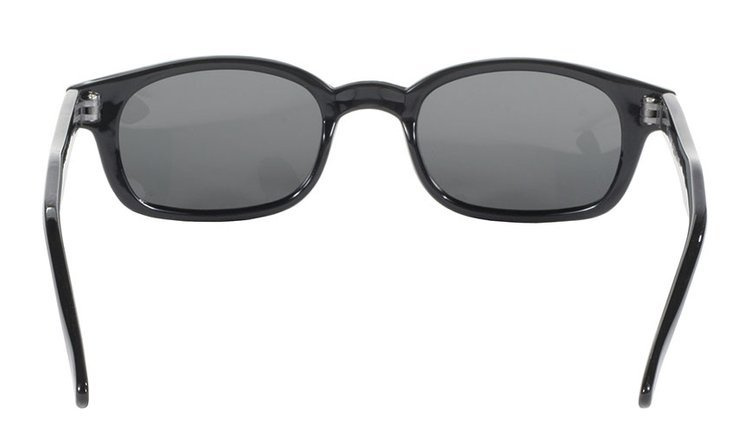 motorcycle sunglasses KD's BLACK/POLARIZED GREY LENS