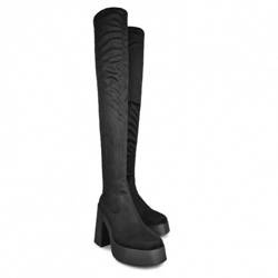 kozaki ALTERCORE Daphne Faux Suede Black