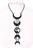 necklace RESTYLE LUNAR BLACK