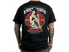short sleeve T-Shirt BLACK HEART Miss Pin Up