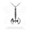 wisior ALCHEMY GOTHIC Double Axe