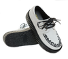 creepers SMITH's WHITE LEATHER