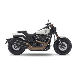 tłumik Slip-Ons KESSTECH HD Softail Fusion Short Black 925069