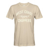 short sleeve T-Shirt WCC Motorcycle CO. Beige
