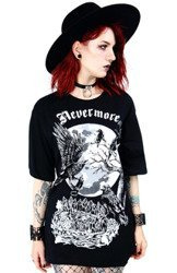 short sleeve T-Shirt RESTYLE Crows Nevermore UNISEX