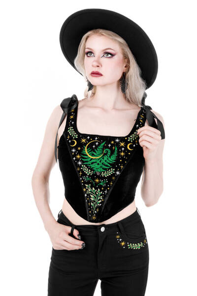 gorsetowa kamizelka RESTYLE Herbal Corset