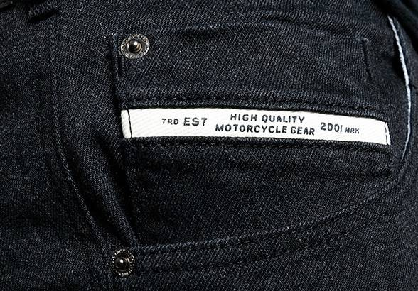 motorcycle trousers JOHN DOE XTM® Defender Mono Black UNISEX