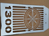 radiator cover YAMAHA XVS 1300 MIDNIGHT STAR