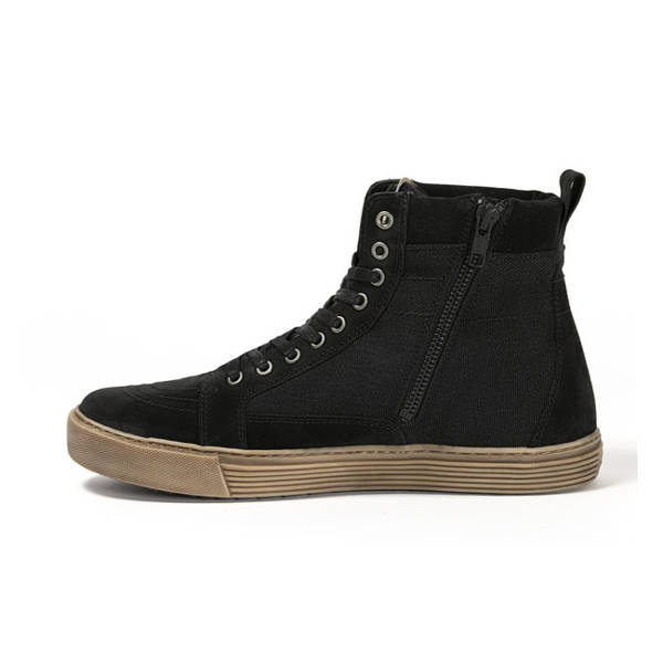 trampki buty motocyklowe JOHN DOE Neo Black/Brown
