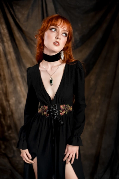 midi dress RESTYLE Poisoned Petal