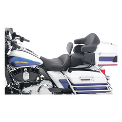 Mustang, Super Touring seat. With rider backrest. Heated 537066