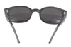 motorcycle sunglasses X-KD's MATTE BLACK/DARK GREY LENS