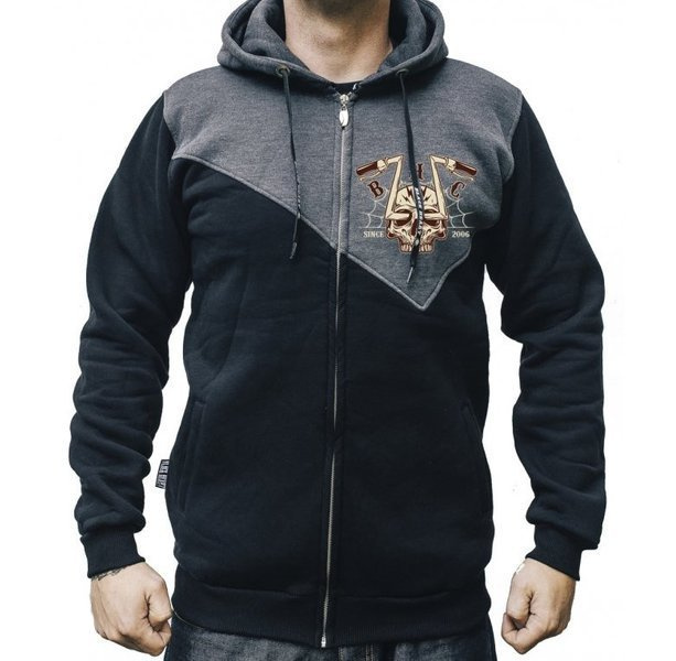 bluza BLACK HEART Chopper Skull