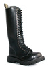 combat boots STEEL 139/140/O/Z FULL BLACK