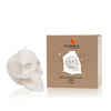 candle CANDELLANA Skull Low-Poly White Big
