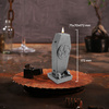 candle CANDELLANA Coffin With Pentagram Steel