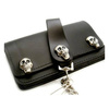 wallet AMIGAZ Biker Skull Black